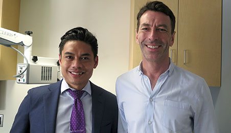 Dr. Kevin Braat with James O’Shaughnessy