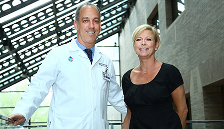 Image of Irene McDonnell and doctor