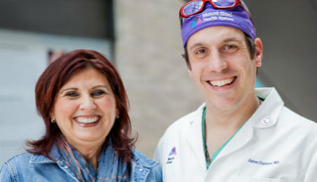 Image of Cheryl Matarazzo and doctor