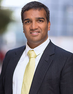 A portrait of Vivek Y. Reddy, MD