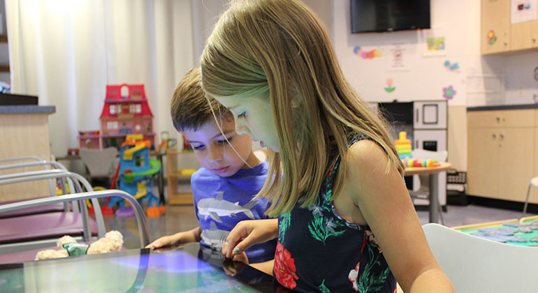 Image of children in playroom