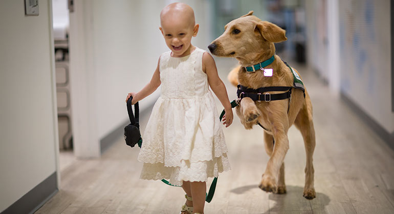 patient with dog