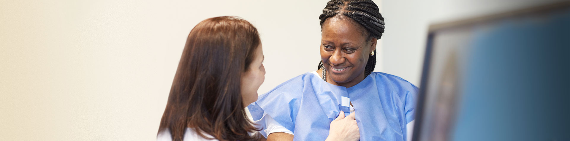 Image of doctor with patient