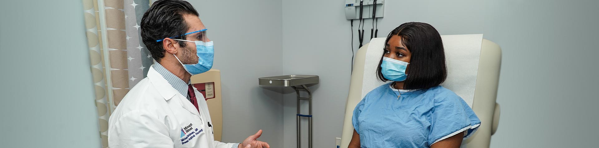 image of patient and doctor