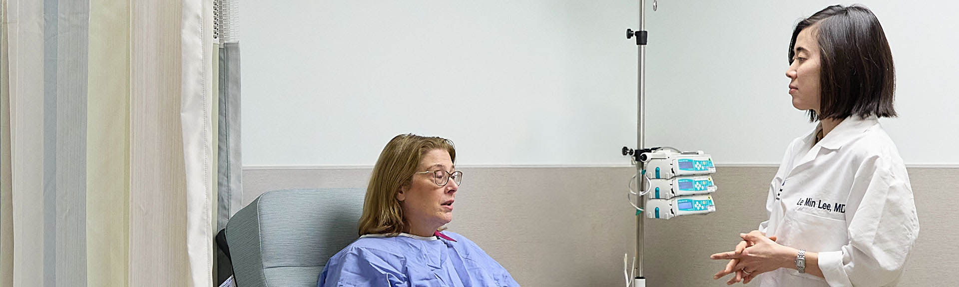 Doctor with his patient