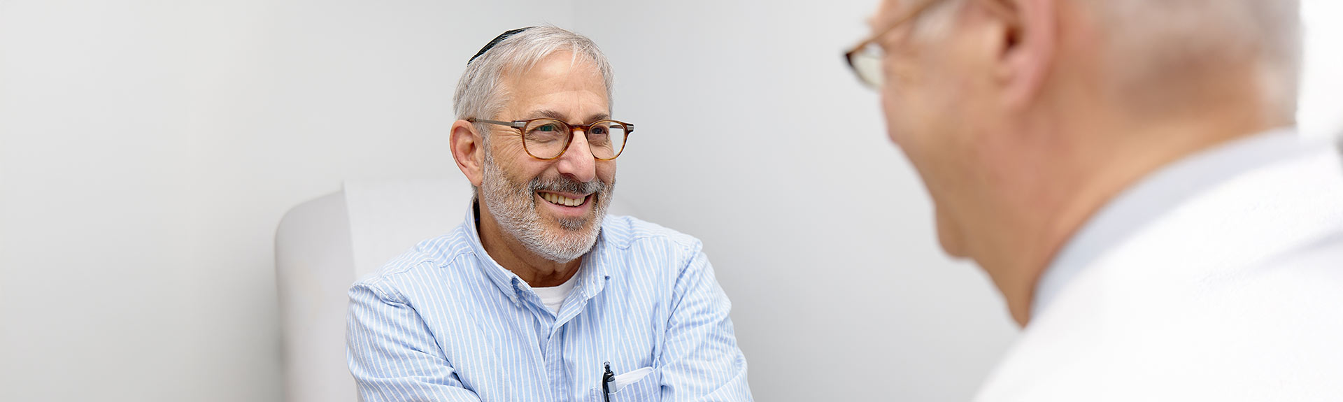 Image of doctor with patient