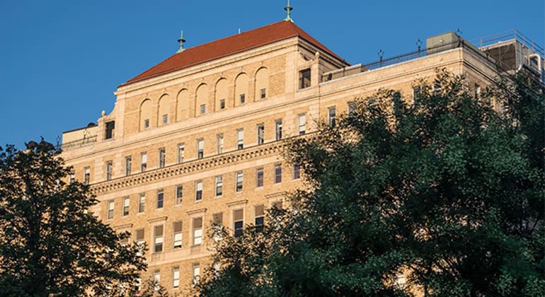 Exterior of Mount Sinai Beth Israel Pulmonary Services
