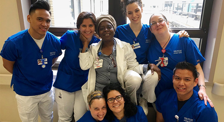 Nursing group photo