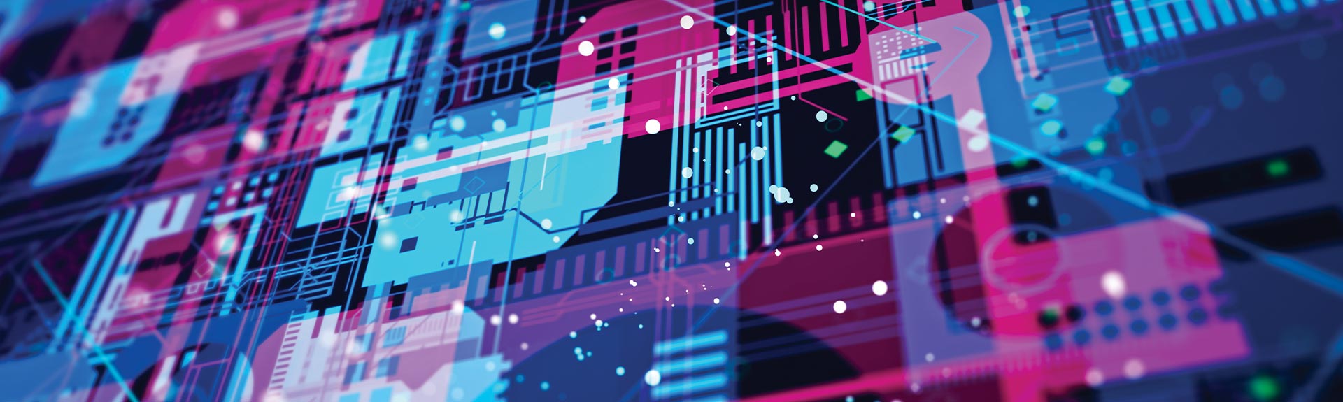 Illustration of circuit boards