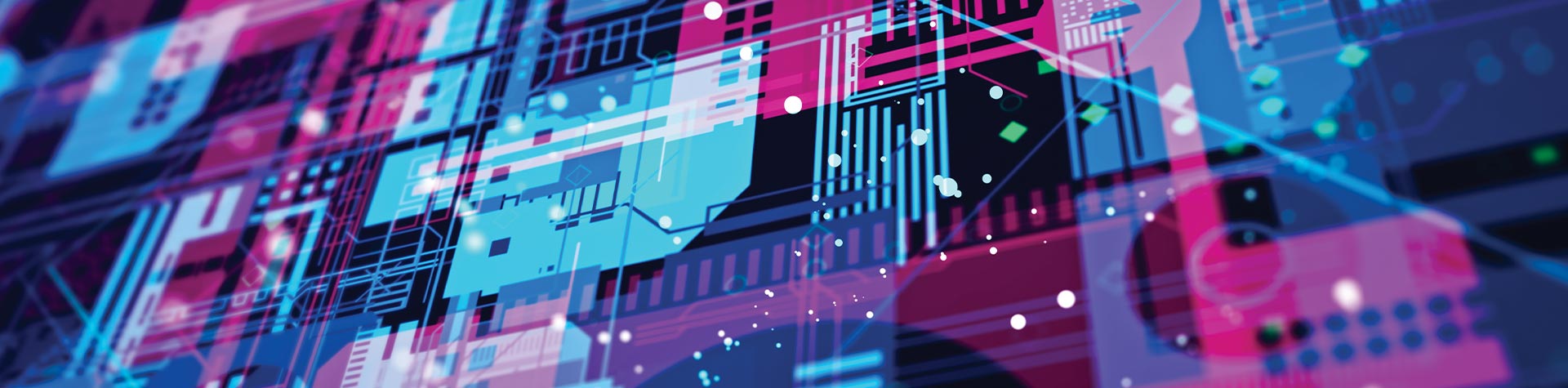 Illustration of circuit boards
