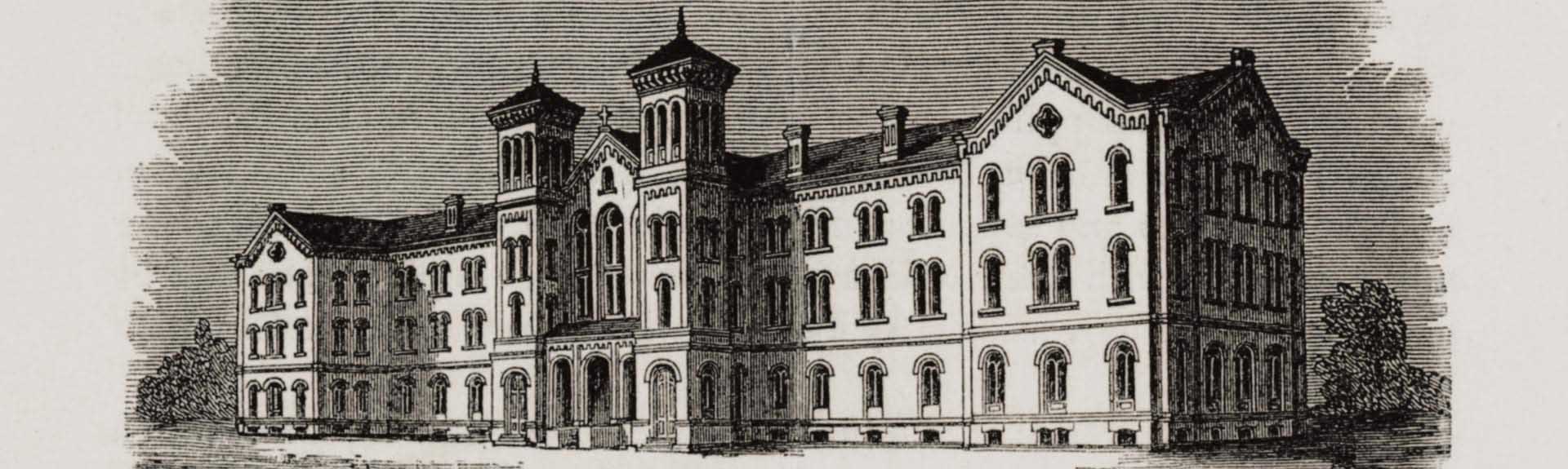 Illustration of building