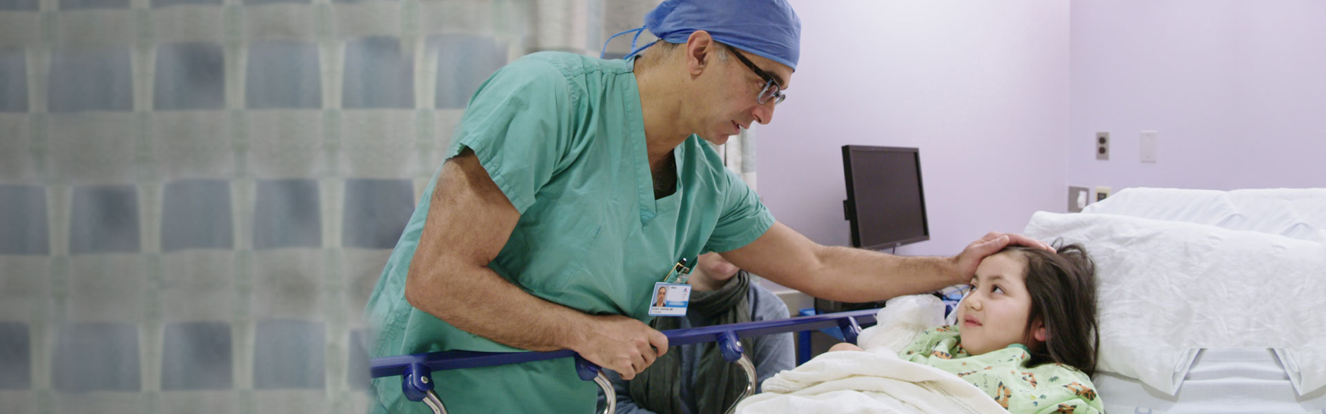 Saadi Ghatan, MD and patient