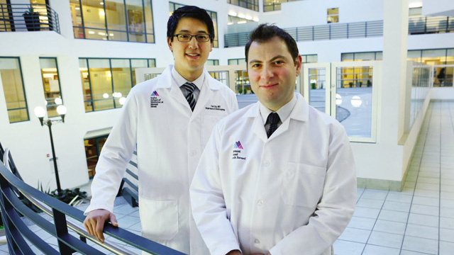 shot two doctors inside building