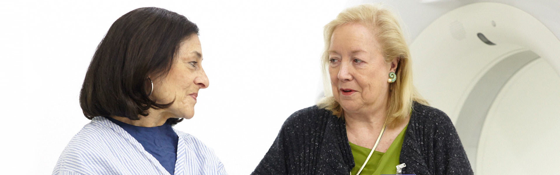 Image of doctor with patient
